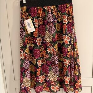 LuLaRoe Lola (Black with Vibrant Floral)